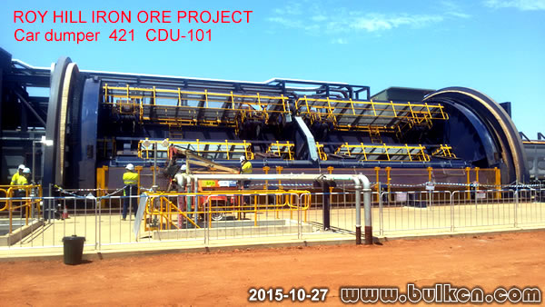 NEWS��Roy hill,The Cardumper has been erected at Royhill in Australia.