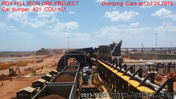 NEWS��Roy hill,The Cardumper has been erected at Royhill in Australia.